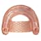 PoolCandy Glitterfied® 48" Rose Gold Glitter Sun Chair